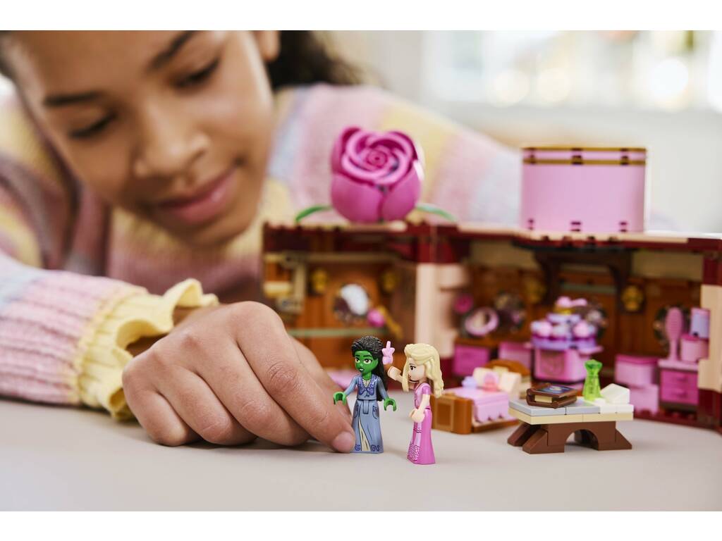 Chambre à coucher Lego Wicked Glinda et Elphaba 75683