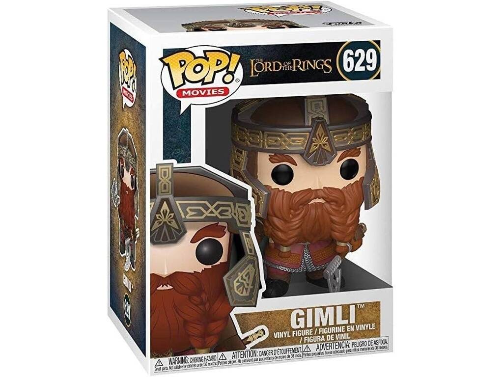 Funko Pop Movies O Senhor dos Anéis Figura Gimli 33248