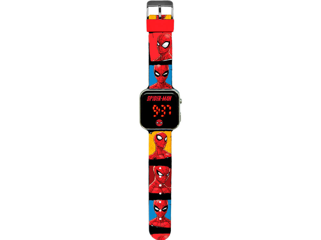 Montre LED Spiderman pour enfants SPD4903