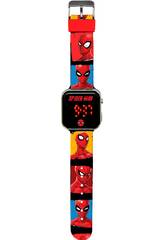 Spiderman Reloj LED Kids SPD4903