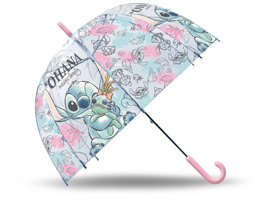 Guarda-chuva Transparente Stitch 46 cm Kids ST00052