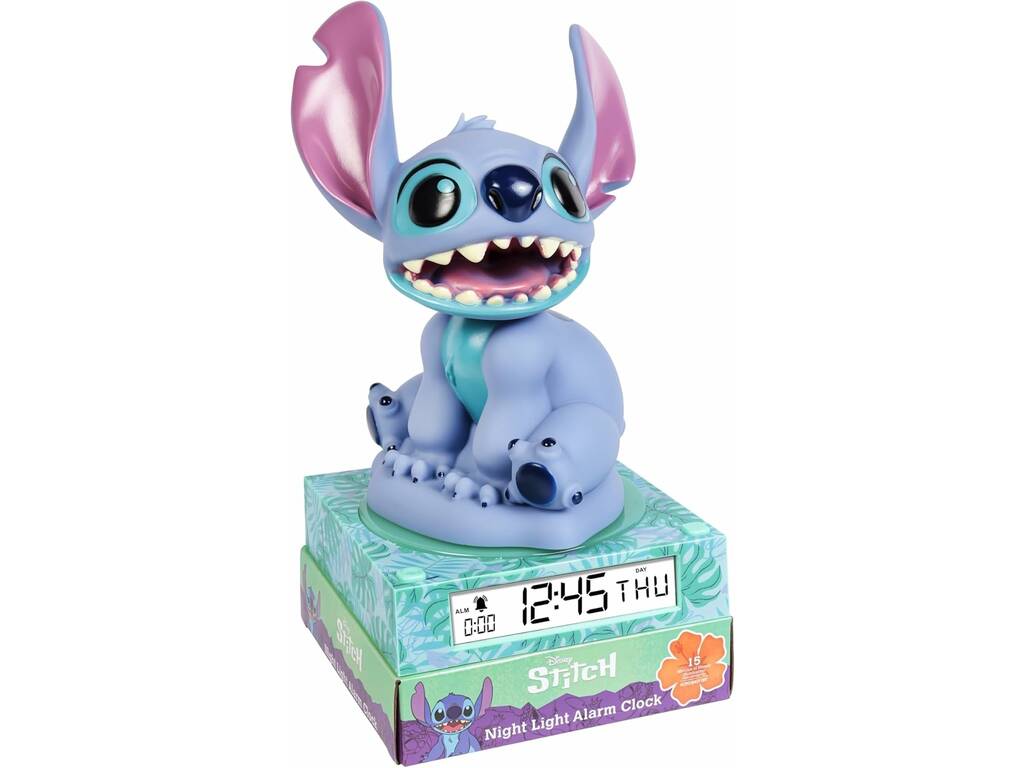 Réveil de Disney Stitch avec veilleuse