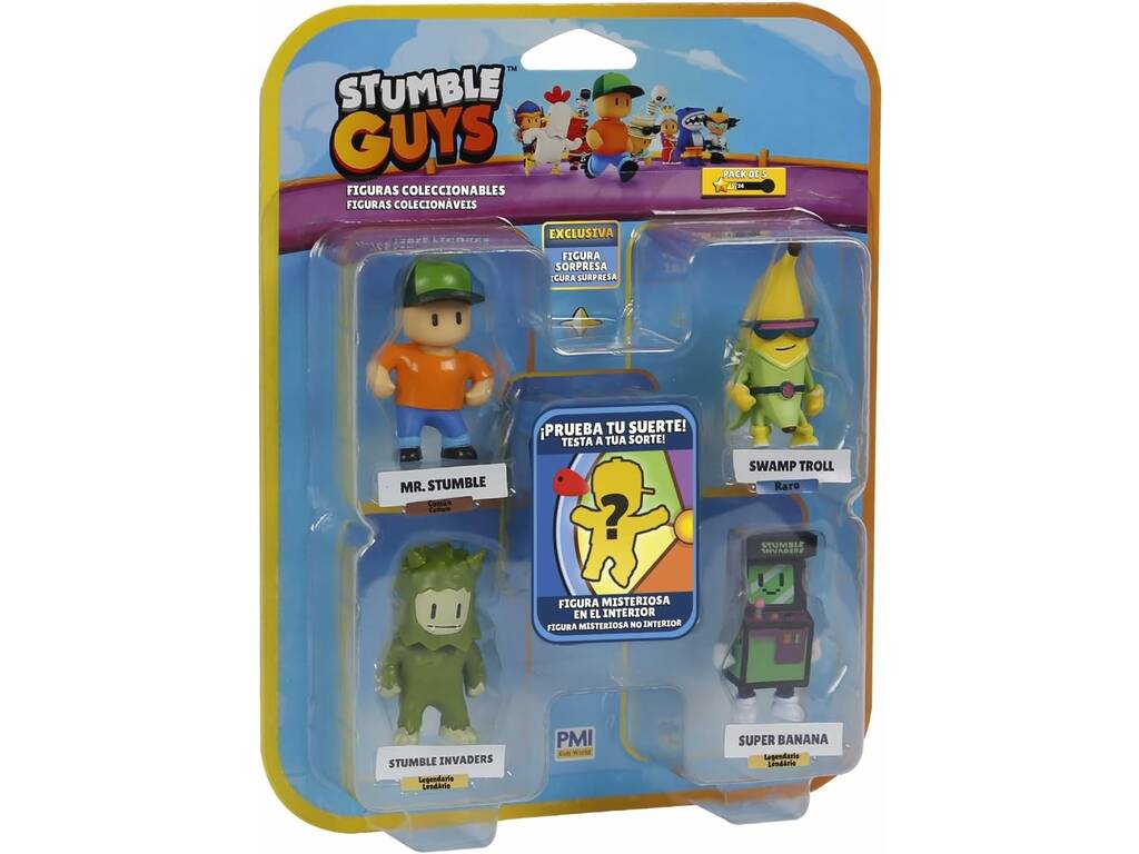 Stumble Guys Pack de 5 figurines