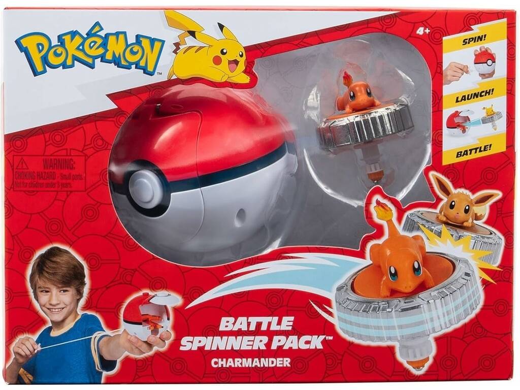 Pokémon Battle Spinner Pack individuel Bizak 63224397