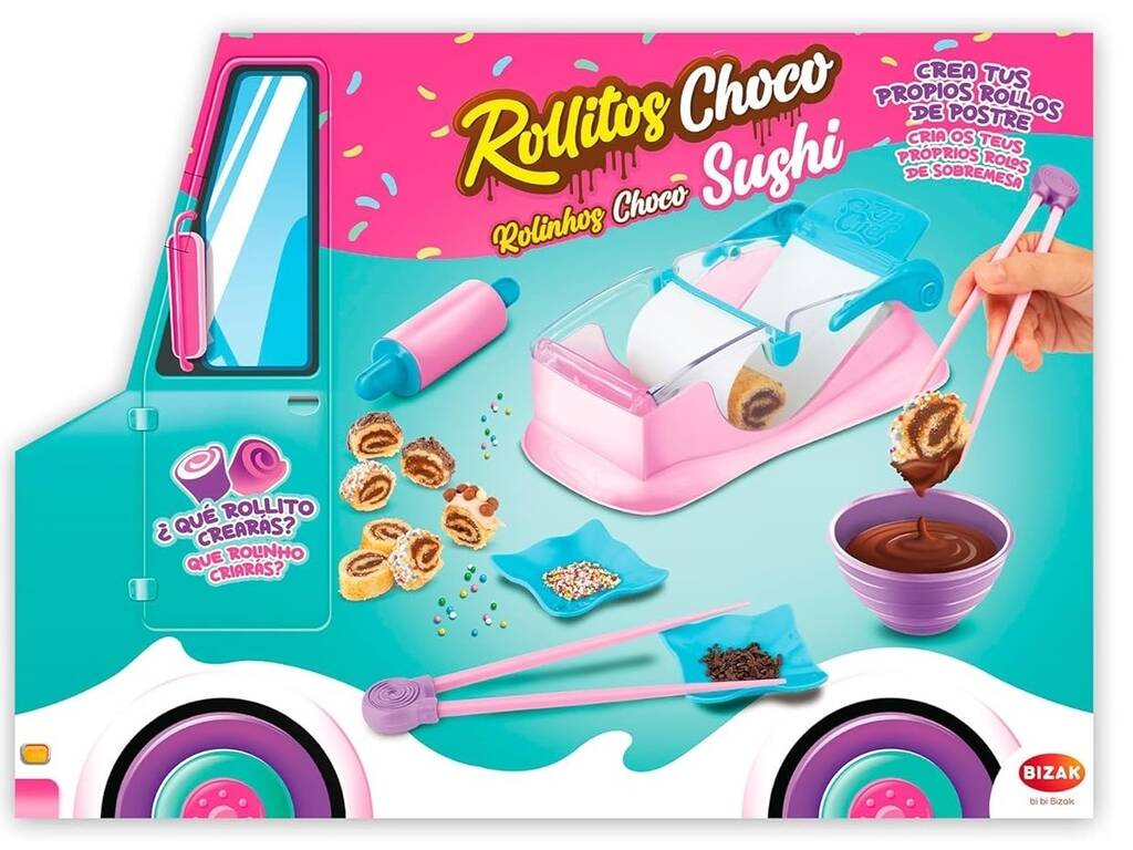 Zap Chef Rollitos Choco Sushi Bizak 64320024