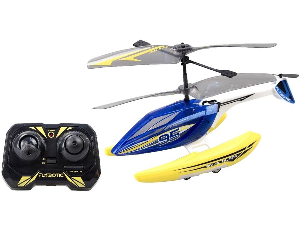 Hélicoptère radiocommandé Flybotic Aqua Blaze Bizak 62004795