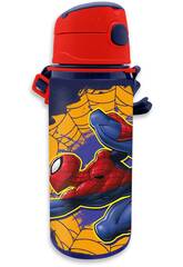 Spiderman Borraccia in alluminio con manico 600 ml Kids SP50073