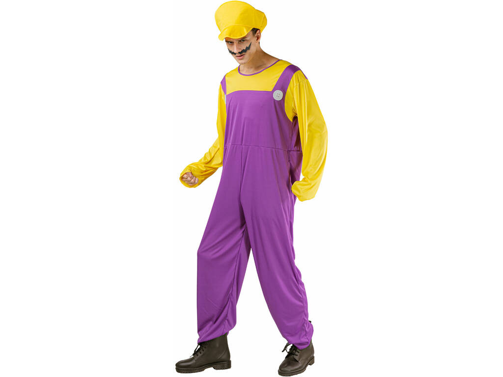 Costume da idraulico Giallo Adulto Taglia M