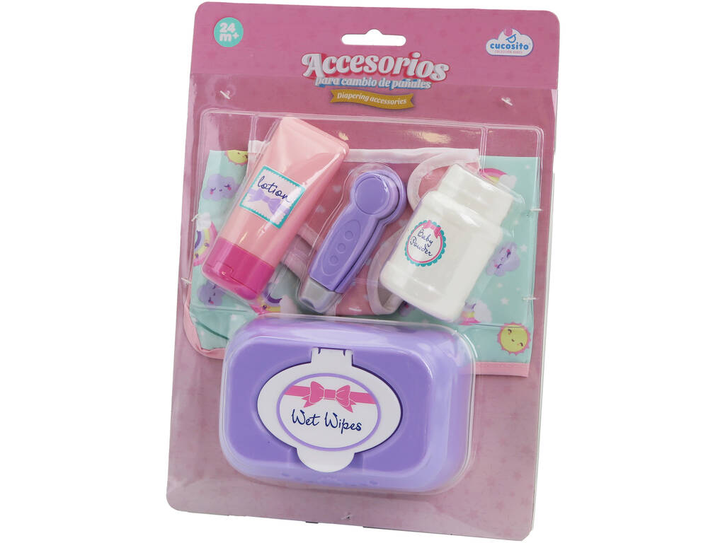 Set d'accessoires pour le change de bébé