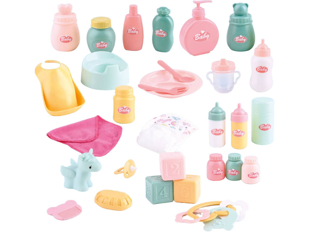 Accessoires pour poupées bébé 30 pièces