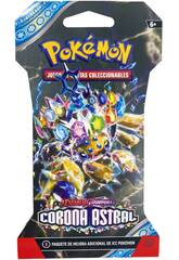 imagen Pokémon TCG Corona Astrale Scarlatta e Viola Busta in Blister Bandai PC50548