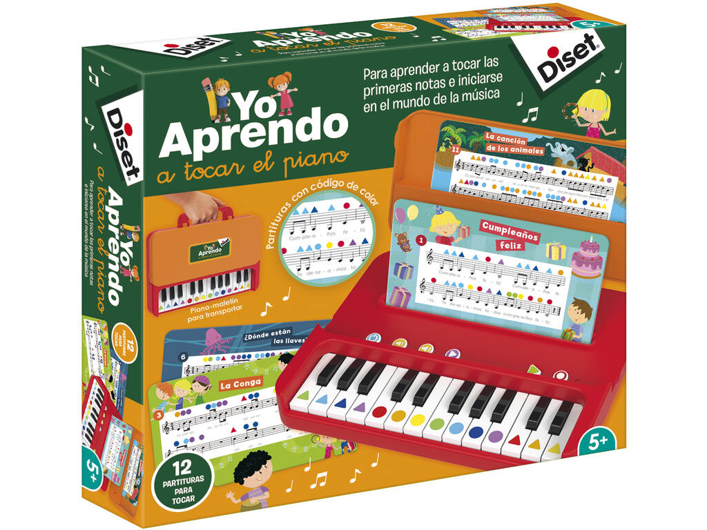 Yo Aprendo a Tocar El Piano Diset 1120200261