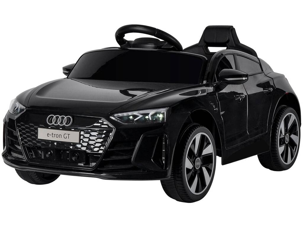 Auto Convertibile Audi E-Tron GT Nero da 12V con Radiocomando