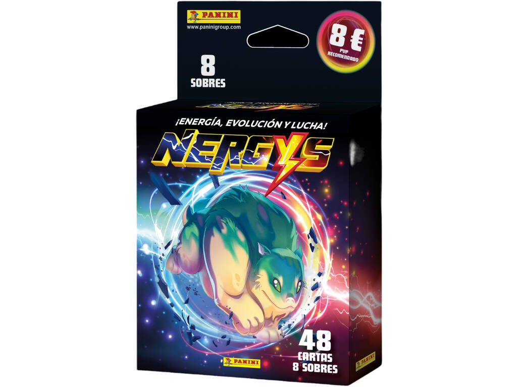 Nergys Ecoblister mit 8 Panini-Packungen