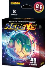 Nergys Ecoblister con 8 Sobres Panini