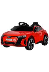 12V Audi E-Tron GT Cabrio Rot mit Fernsteuerung