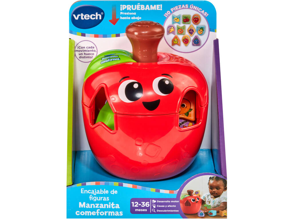 Encajable de Figuras Manzanita Comeformas Vtech 80-564622