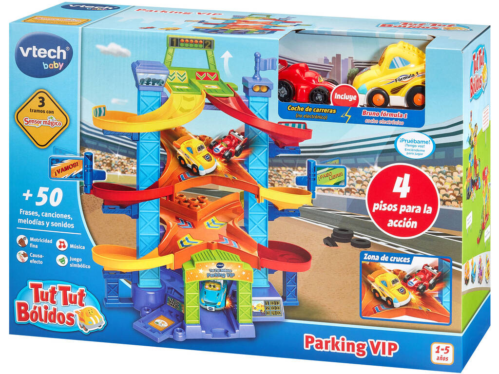 Tut Tut Bólidos Parking VIP Vtech 80-570222