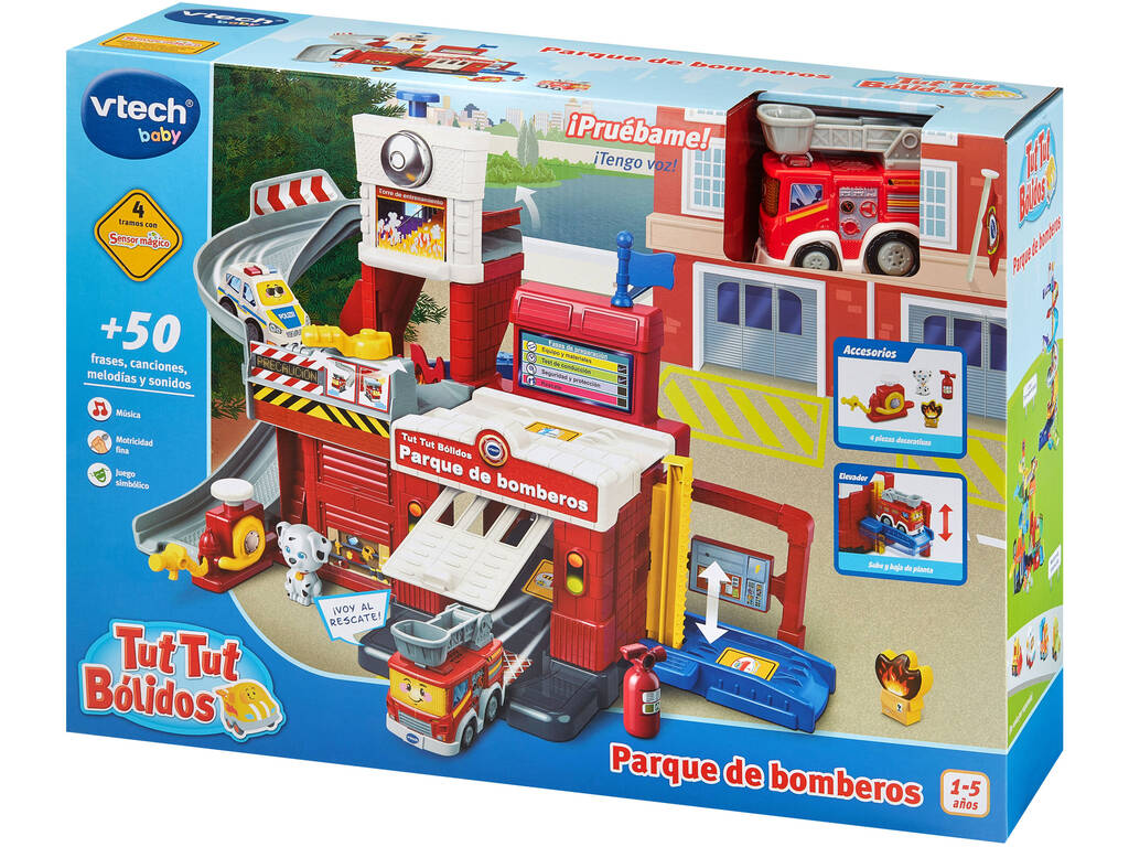 Tut Tut Bólidos Parque de Bomberos Vtech 80-543022