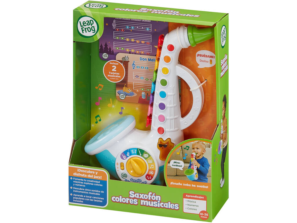 Saxophone pour enfants Instrument musical à couleurs Vtech 80-618839