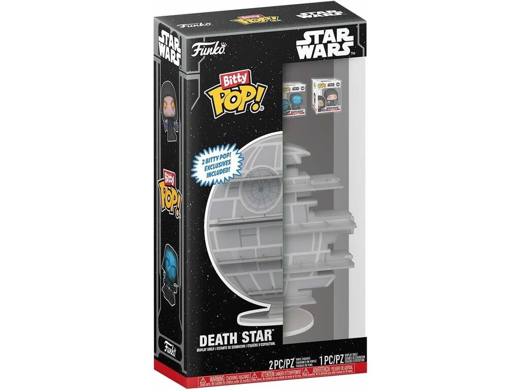 Funko Pop Bitty Star Wars Display Death Star com 2 Figuras Exclusivas 81293