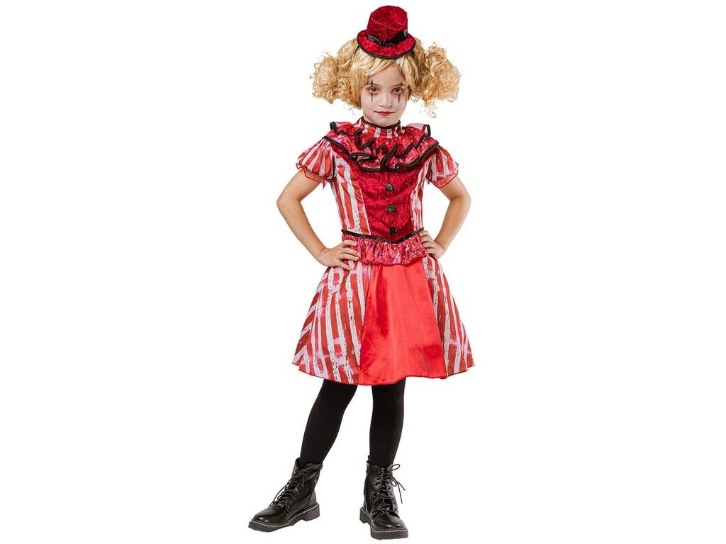 Costume de clown cauchemardesque Taille S