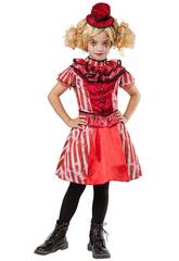 Costume de clown cauchemardesque Taille S