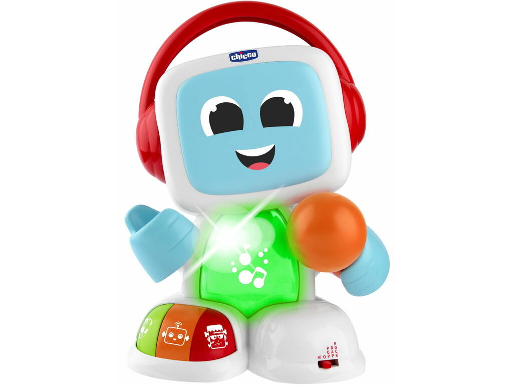 Robot Musical Parlante Interactivo Robit Happy Music con Luces y Sonidos