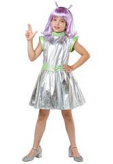 Costume Aliena Bambina taglia L