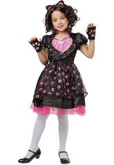 Costume Donna gatta Bambina taglia L