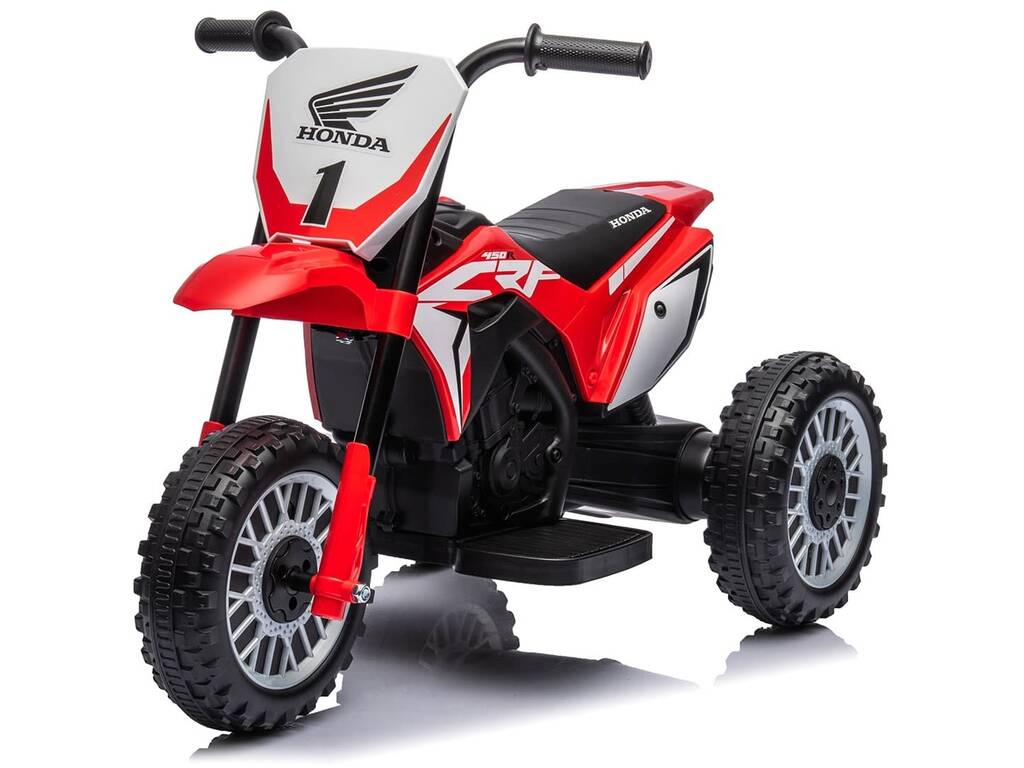 Moto a Batería Honda CRF 450R Roja de 6V