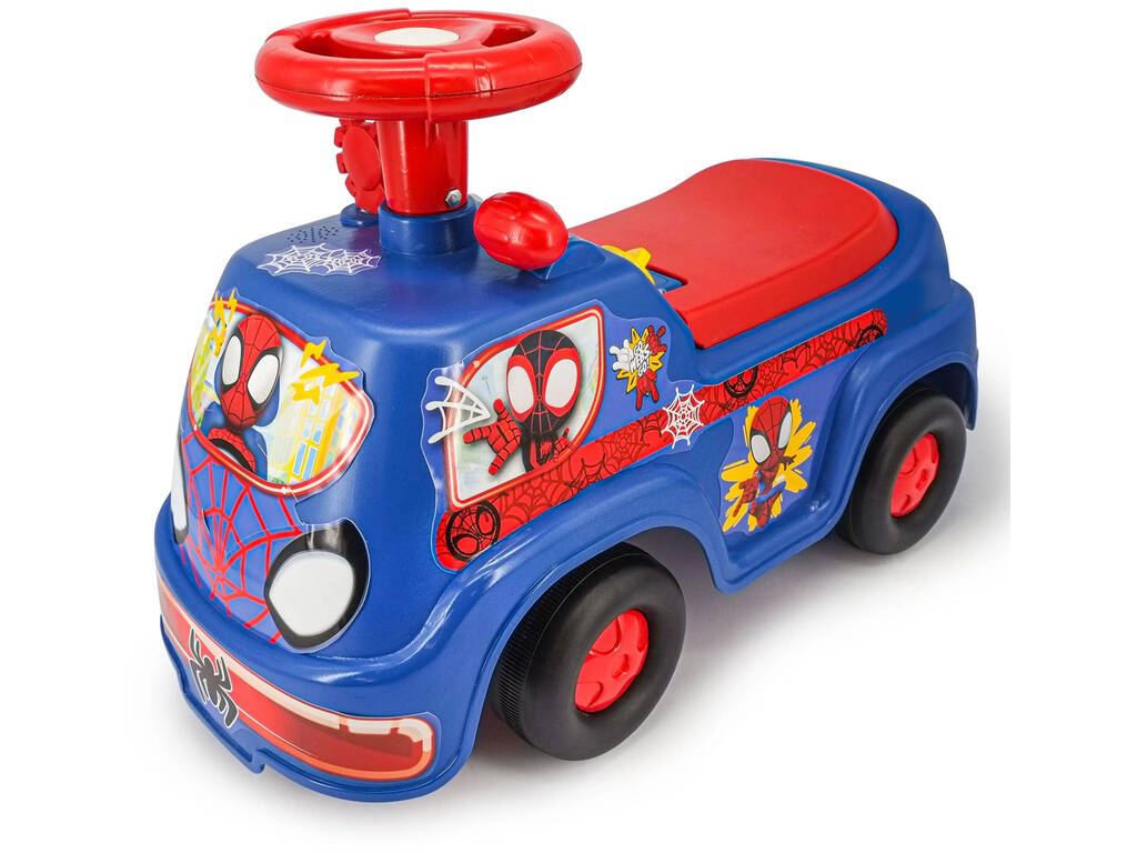 Correpasillos Spidey Web Racer con Luces y Sonidos Kiddieland 63933