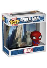 imagen Funko Bitty Pop Deluxe Marvel Figur Spiderman CityScape 81302IE