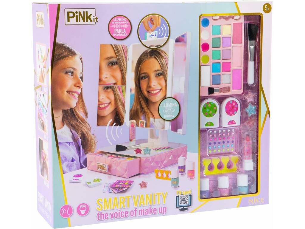 Pink It Espejo Estudio Maquillaje Smart Vanity