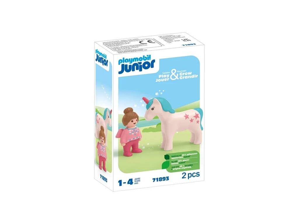 Playmobil Junior Figure Ragazza e Unicorni. 71893