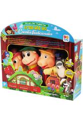 Set 4 marionnettes des contes traditionnels  Il tait une fois  Les 3 petits cochons