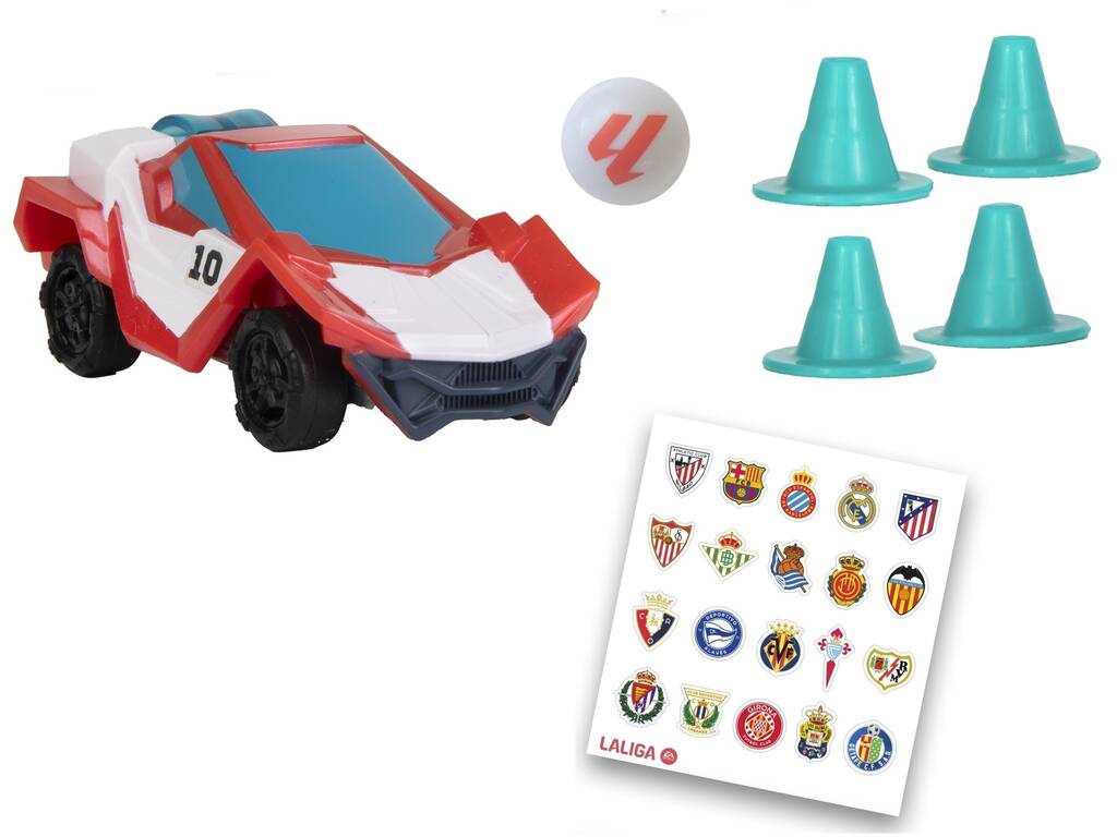 Turbo Champs La Liga Pack Vehículo con Accesorios IMC Toys 926400