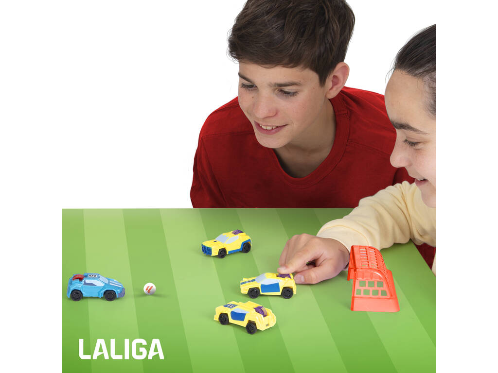 Turbo Champs La Liga Pack 2 Vehículos con Porterías IMC Toys 927353