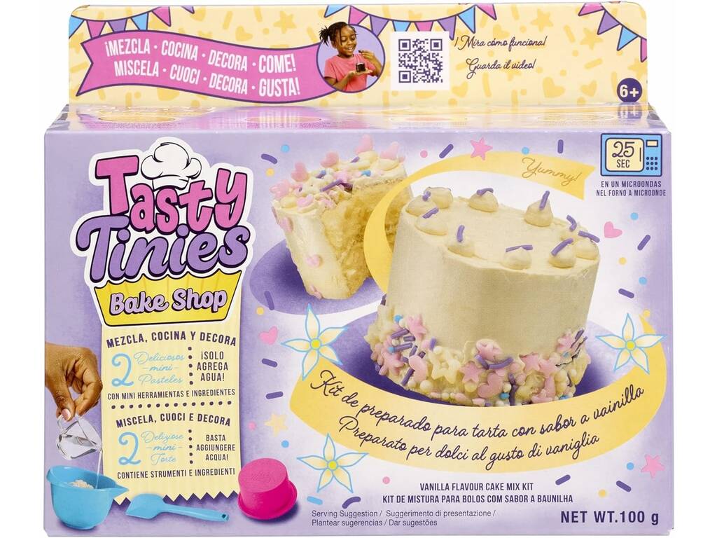 Tasty Tinies Cake Kit de Preparado para Mini Tarta Goliath 932275