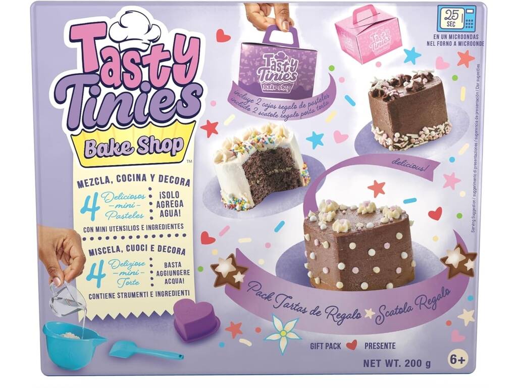 Tasty Tinies Pack Pasteles De Regalo Goliath 932490