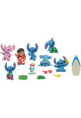 Disney Stitch Deluxe Figuren-Set mit 13 Teilen