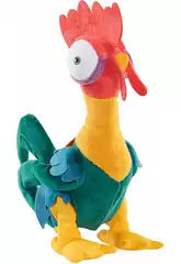 Disney Vaiana Peluche Heihei de 32 cm ¡Cacarea y Baila!
