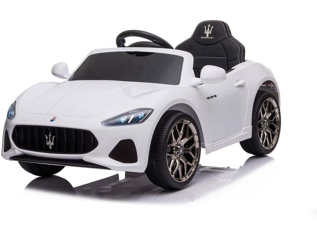 Coche descapotable Maserati Gran Cabrio MY18 12V. Blanco