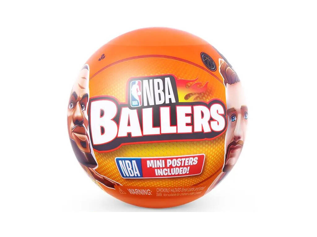 5 figurines surprises NBA Ballers Zuru 11025790