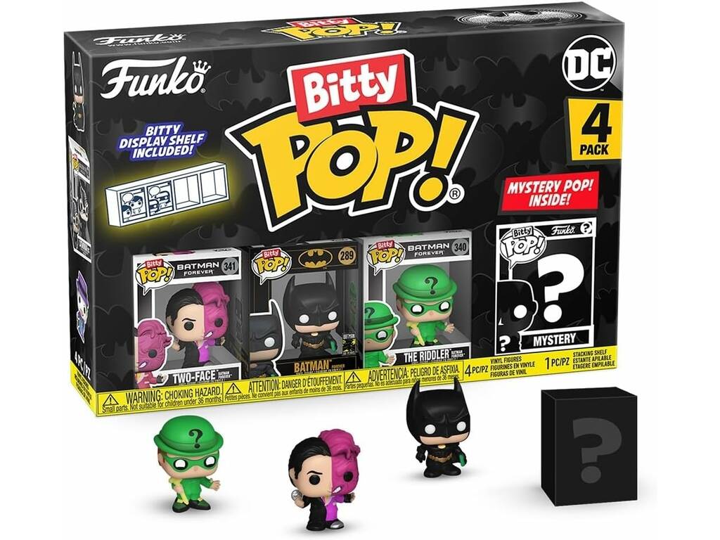 Funko Pop Bitty Batman 85th Pack 4 Mini Figuras 81130PDQ