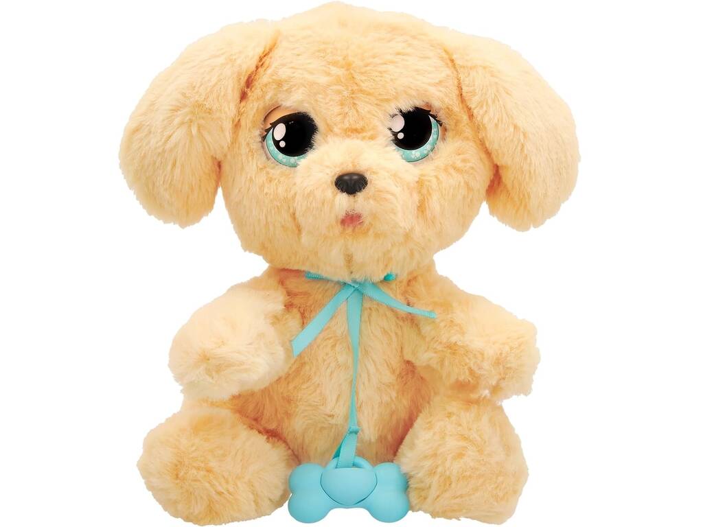 Jouet peluche interactif Baby Paws Labrador