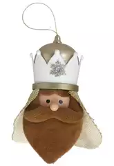 Hängende Weihnachtsdekoration König der Magier von 15x10x7 cm