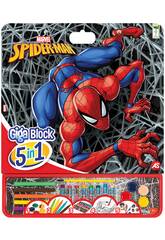 Spiderman Giga Block de Actividades 5 en 1 Cefa Toys 21881