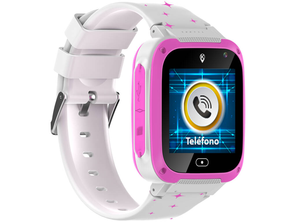 Reloj Inteligente HolaWatch Kidiz Love Rosa Cefa Toys 1131