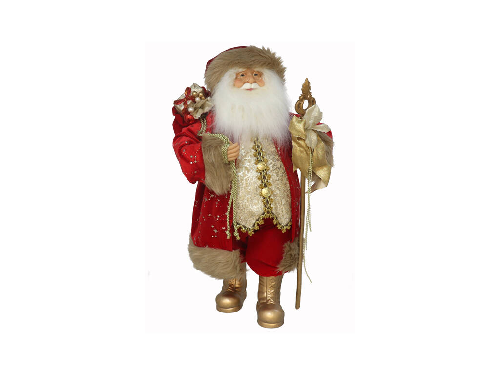 Figura Santa Claus de Pie Noe de 60 cm